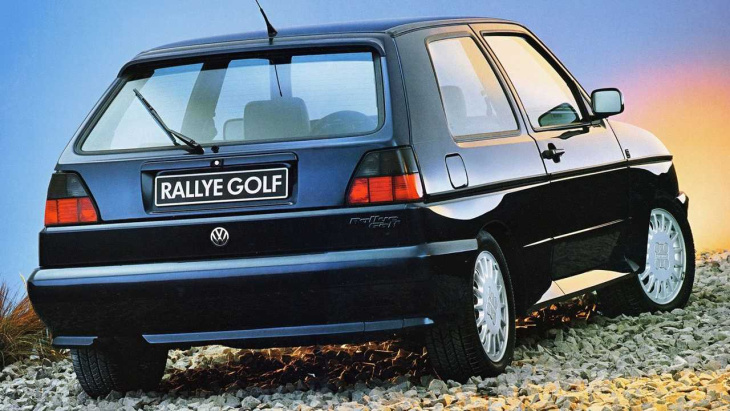 vw rallye golf (1989): als wolfsburg den delta herausforderte