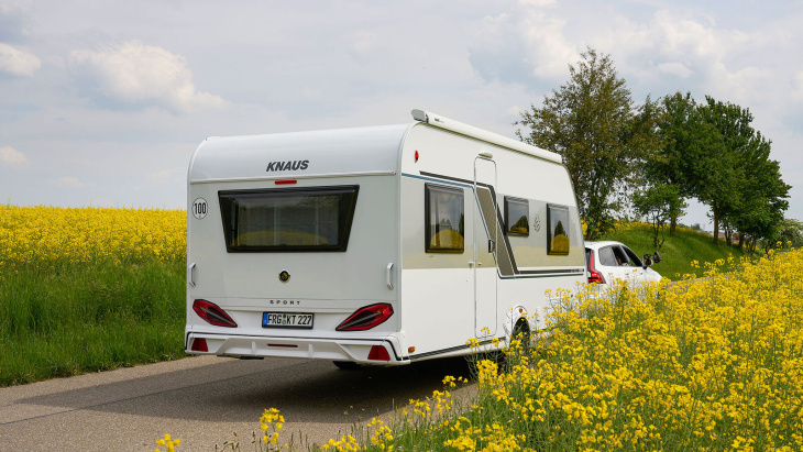 gasfreier caravan mit üppiger ausstattung - knaus sport 500 eu (2022) im test