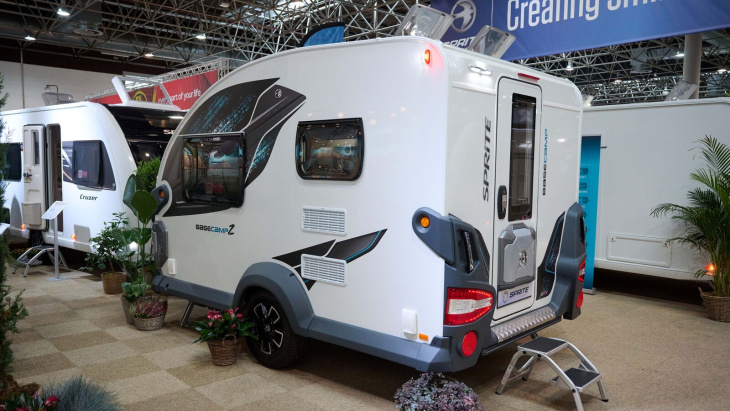 kleiner transport-caravan für zwei - sprite basecamp 2 in neuem design (2023)