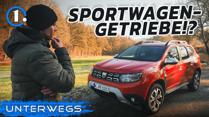 android, video: dacia duster tce 150 edc 2wd im test