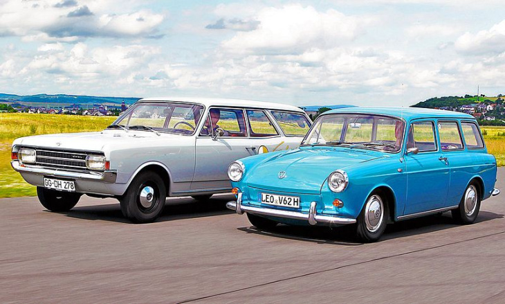 aufbruch in neue zeiten mit rekord c und vw 1500