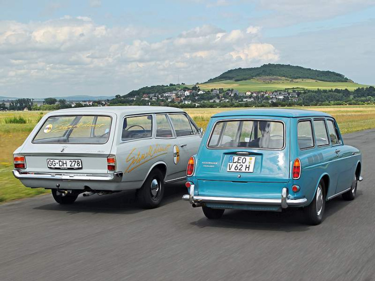 aufbruch in neue zeiten mit rekord c und vw 1500