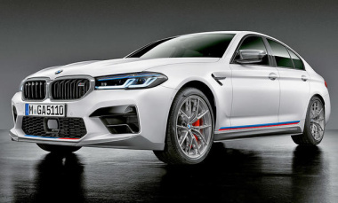 BMW M5 Facelift M Performance Parts: Werkstuning                               M5 dank M Performance Parts noch sportlicher
