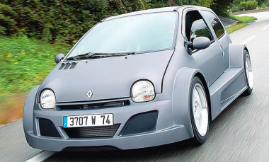 Renault Twingo V8: Tuning von Lazareth                   Dicker V8 im dünnen Twingo