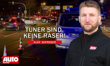Alex' Aufreger: Tuning vs. Raserei                               Echte Tuningfans rasen nicht!