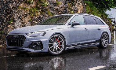 Audi RS 4 Avant: Tuning von Sportec                               PS- und Klang-Plus für den RS 4