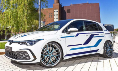 VW Golf GTE Skylight: Azubi Concept Car 2021                               Innovationsgeist für den Golf GTE