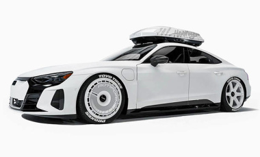 Audi RS e-tron GT: Tuning von Ken Block                               Ken Blocks Familienbomber