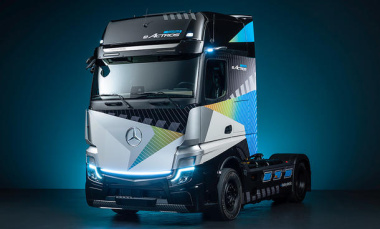 Mercedes eActros LongHaul (2024): Reichweite                               Vollelektrischer Actros für die Langstrecke