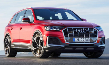 Audi Q7 Facelift (2019): Preis, S Line, Hybrid                               Das kostet das Q7 Facelift