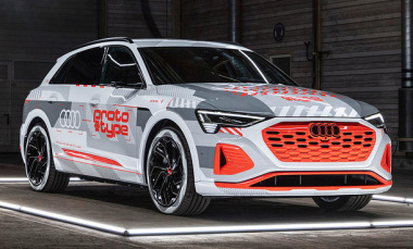 Audi e-tron Facelift (2022): Neue Fotos                               Audi zeigt das e-tron Facelift als Prototyp