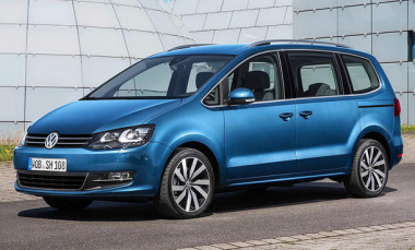 VW Sharan Facelift (2015): Innenraum & Maße                   Das kostet der VW Sharan