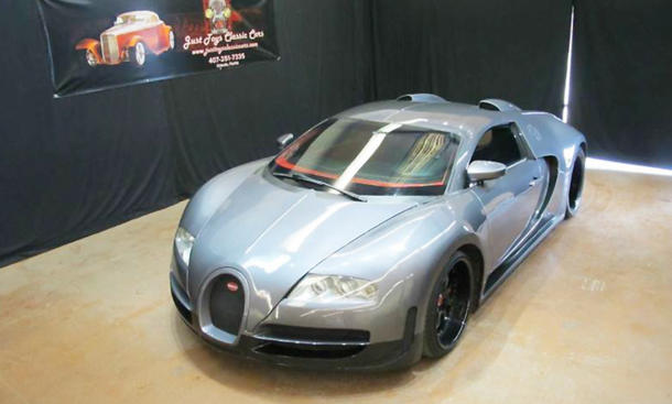 tuning, sechszylinder-motor, news, bugatti, bugatti veyron, bugatti veyron replik: nachbau kaufen                   veyron-fake für 80.000 dollar