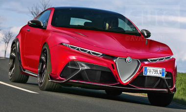 Alfa Romeo GTV (2025): Antrieb/Giulia Coupé                   Bringt Alfa den elektrischen GTV?