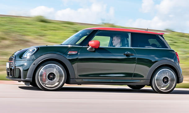 kleinwagen, newsletter, neuheiten, kompaktsportler, erlkönige, mini, mini 3-/5-türer, amazon, mini john cooper works facelift (2021): ps                                erneutes jcw facelift gesichtet