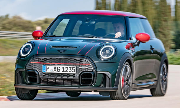 kleinwagen, newsletter, neuheiten, kompaktsportler, erlkönige, mini, mini 3-/5-türer, amazon, mini john cooper works facelift (2021): ps                                erneutes jcw facelift gesichtet