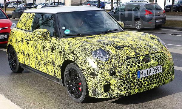 kleinwagen, newsletter, neuheiten, kompaktsportler, erlkönige, mini, mini 3-/5-türer, amazon, mini john cooper works facelift (2021): ps                                erneutes jcw facelift gesichtet