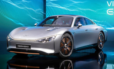 Mercedes Vision EQXX (2022): Reichweite                               EQXX knackt die 1000-km-Marke