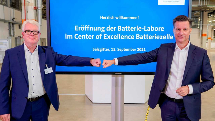 vw-batteriezell-produktion in salzgitter: neues labor eröffnet