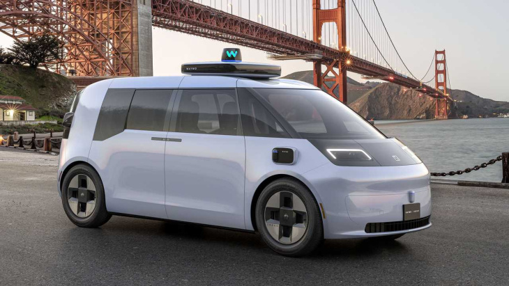 geely und waymo zeigen autonom fahrenden elektro-van