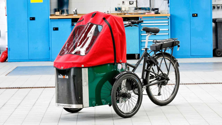 lastenräder mit e-bike-antrieb: fünf modelle im adac-test