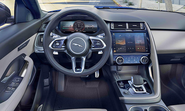 new mobility, newsletter, neuheiten, kompaktklasse, hybridautos, allradantrieb, jaguar, jaguar e-pace, jaguar e-pace facelift (2020): preis/innenraum                               jaguar modernisiert den e-pace