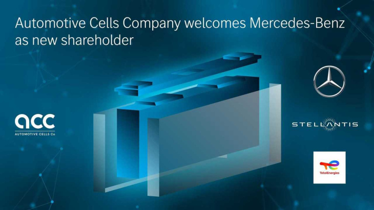 mercedes tritt in das batteriezellen-joint-venture acc ein