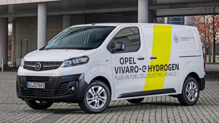 opel vivaro-e hydrogen: wasserstoff-transporter ist gestartet