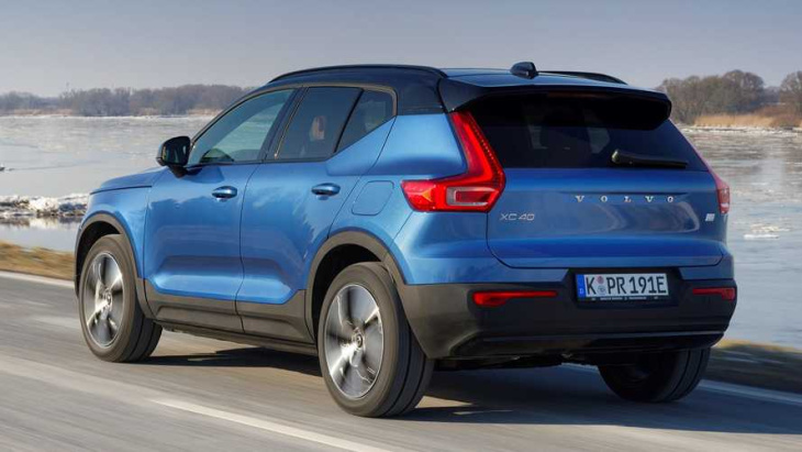 volvo xc40 recharge pure electric nun auch mit frontantrieb