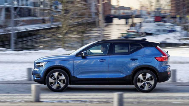 volvo xc40 recharge pure electric nun auch mit frontantrieb