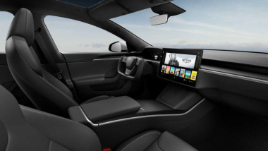 Tesla Model S Facelift: Auswahl von D und R nun per Touchscreen