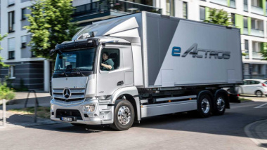 Mercedes eActros: Elektro-Lkw für den Verteilerverkehr