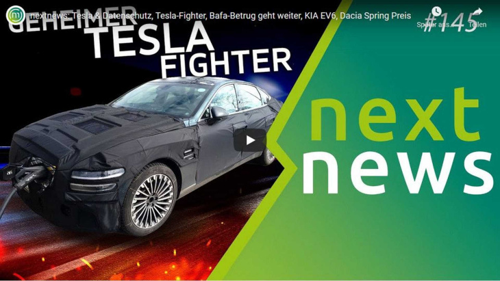 Nextnews #145: Video zu den Elektroauto-Neuheiten der Woche
