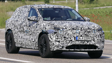 Audi Q6 e-tron (2022) auf neuen Erlkönigbildern