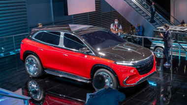 Mercedes-Maybach EQS: Großes Elektro-SUV als Designstudie