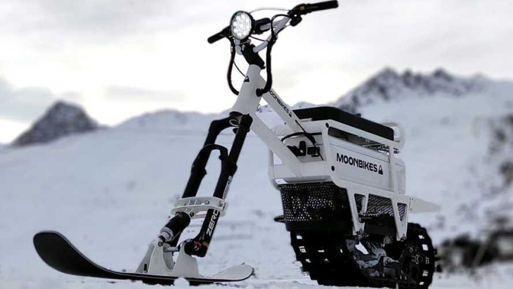moonbike: elektro-schneemobil aus frankreich für knapp 9.000 euro
