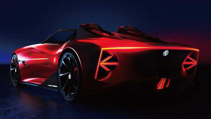 mg cyberster: elektro-roadster als serienmodell angeteasert