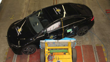 Mercedes EQE und BYD Atto 3 brillieren im EuroNCAP-Crashtest