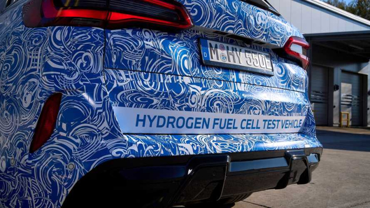 bmw i hydrogen next (2022): die testphase auf der straße beginnt