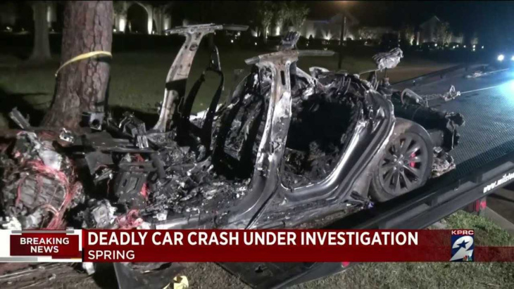 tesla-crash in texas: autopilot war wohl nicht aktiviert