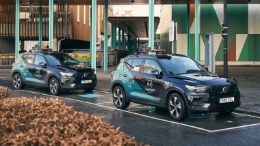 Volvo testet kabelloses Laden für Elektroautos