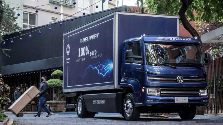 volkswagen e-delivery: elektro-lastwagen für brasilien