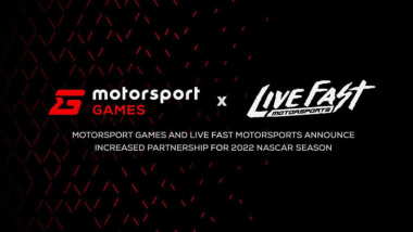 Motorsport Games und Live Fast bauen NASCAR-Partnerschaft für 2022 aus