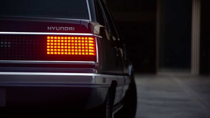 hyundai zeigt einen 1986er grandeur mit elektroantrieb