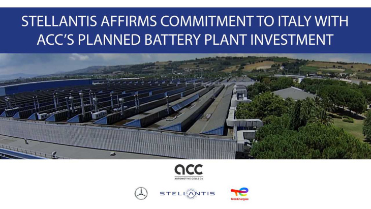stellantis: dritte acc-batteriefabrik entsteht in termoli