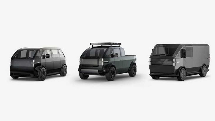 canoo stellt drei versionen seines elektrofahrzeugs vor