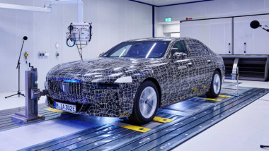 BMW i7 (2022): Neue Teaserbilder aus dem Akustik-Testlabor