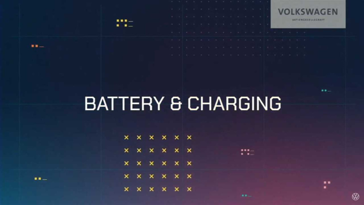 volkswagen new auto: neues zu batterien und ladenetz