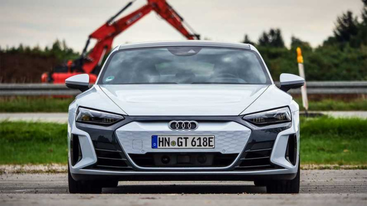 audi e-tron gt 60 im test: liebe, zumindest auf den ersten blick