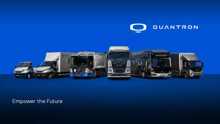 neue plattformen: quantron zeigt wasserstoff- und elektro-trucks